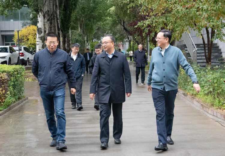 何宏平调研青海盐湖所、西北高原所